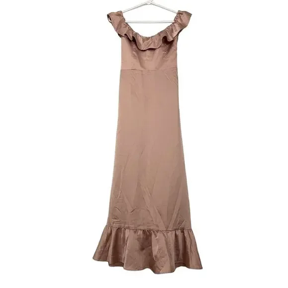 NWOT Show Me Your MuMu Alexis Midi Dress Rose Gold Luxe Satin XS - threedaughtersproperties.com NWOT Show Me Your MuMu Alexis Midi Dress Rose Gold Luxe Satin XS - threedaughtersproperties.com